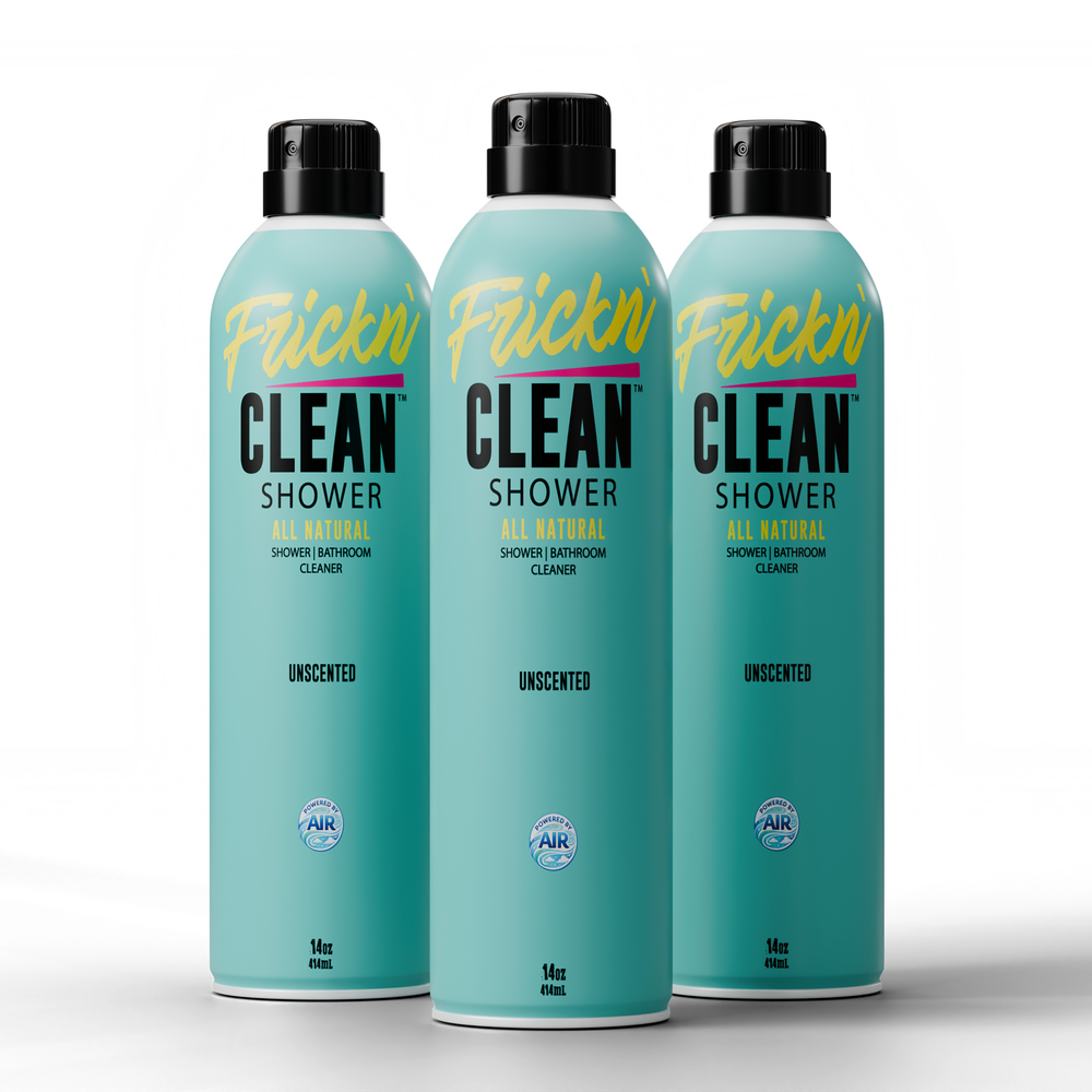 FrickN' Clean Shower- 3 Pack