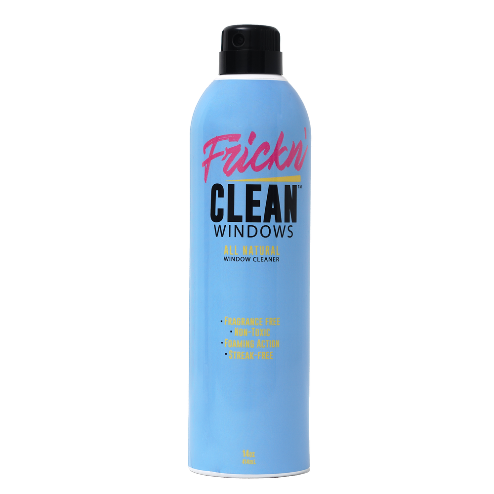 FrickN' clean Windows - Streak Free Glass & Window Cleaner (14oz)