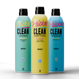 FrickN' Clean Non-Toxic Unscented Variety Pack