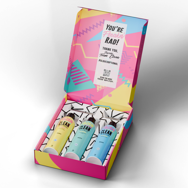 FrickN' Clean Non-Toxic Unscented Variety Pack