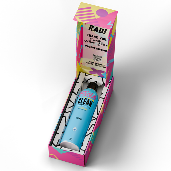 FrickN' Clean Windows - Non-Toxic Unscented Cleaner (14oz)